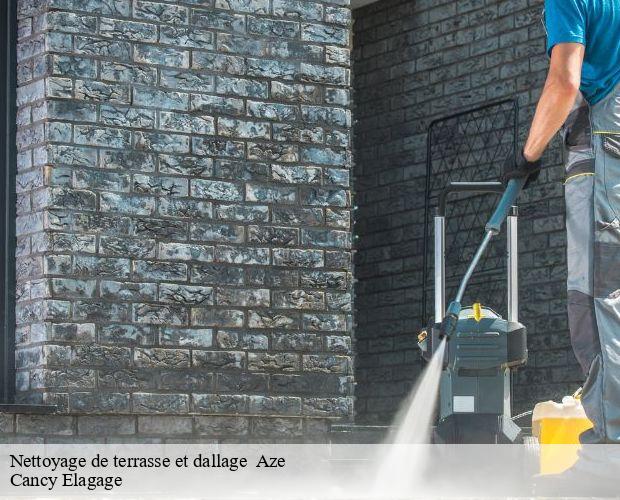 Nettoyage de terrasse et dallage   aze-71260 Cancy Elagage
