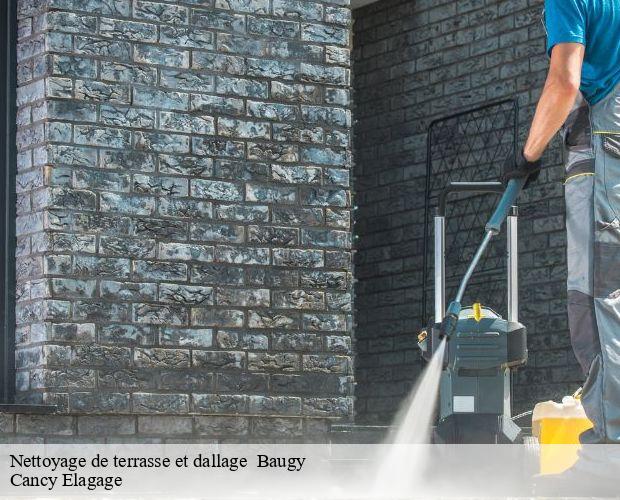Nettoyage de terrasse et dallage   baugy-71110 Cancy Elagage