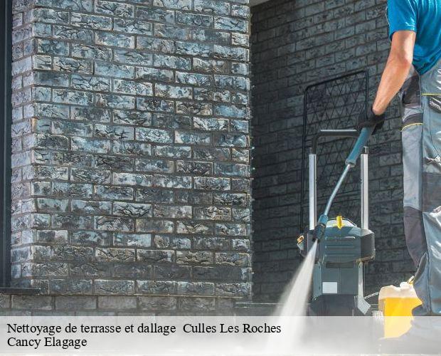 Nettoyage de terrasse et dallage   culles-les-roches-71460 Cancy Elagage