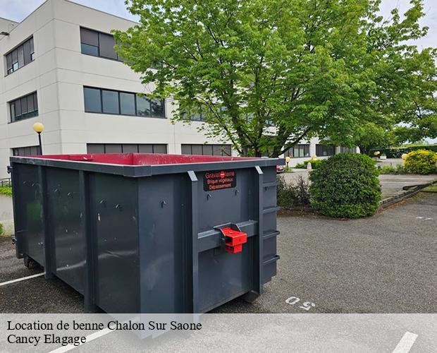 Location de benne  chalon-sur-saone-71100 Cancy Elagage