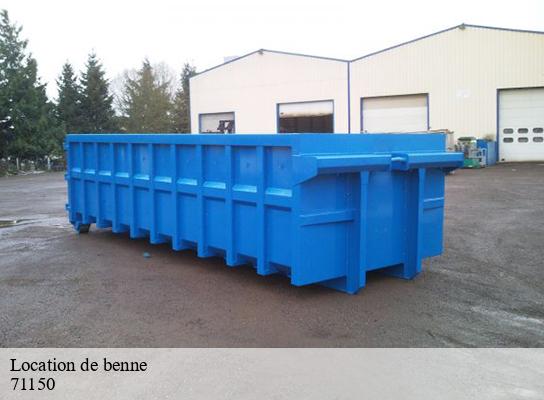Location de benne  remigny-71150 Cancy Elagage